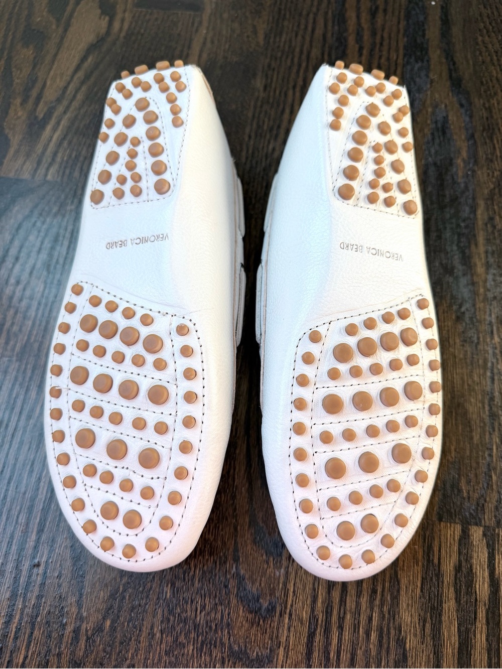 VERONICA BEARD Women White Leather Loafers NWT - Picture 4 of 8